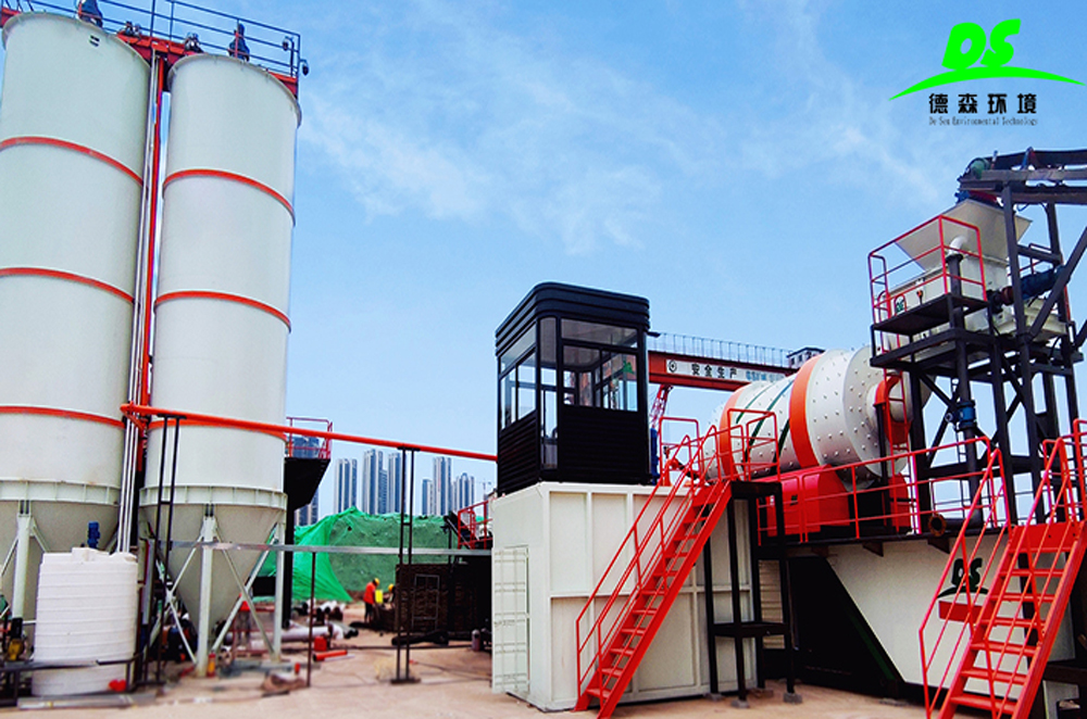 模塊化淋洗破局：德森環(huán)境重構(gòu)污染土壤修復高效路徑